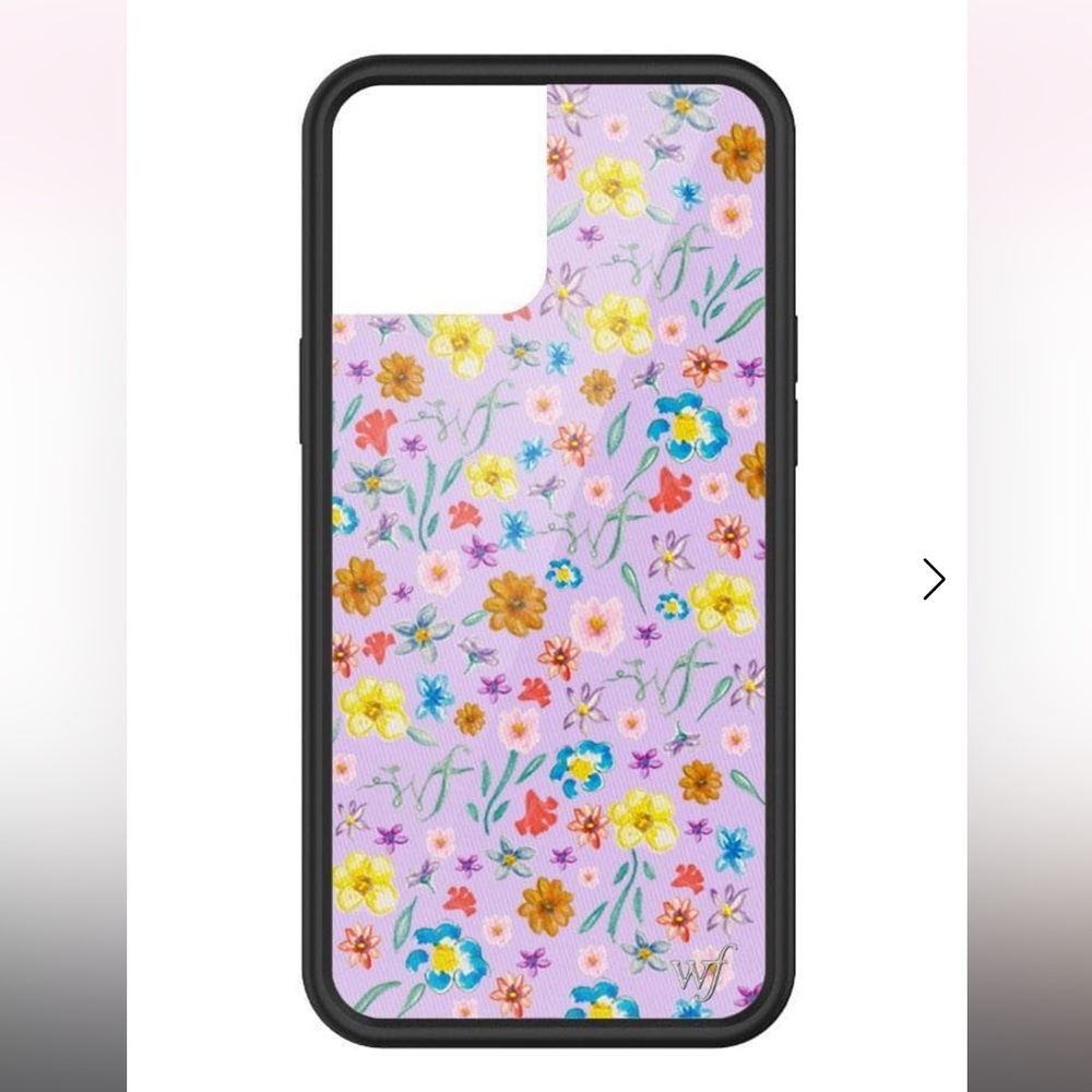 wildflower garden party iphone 12 case